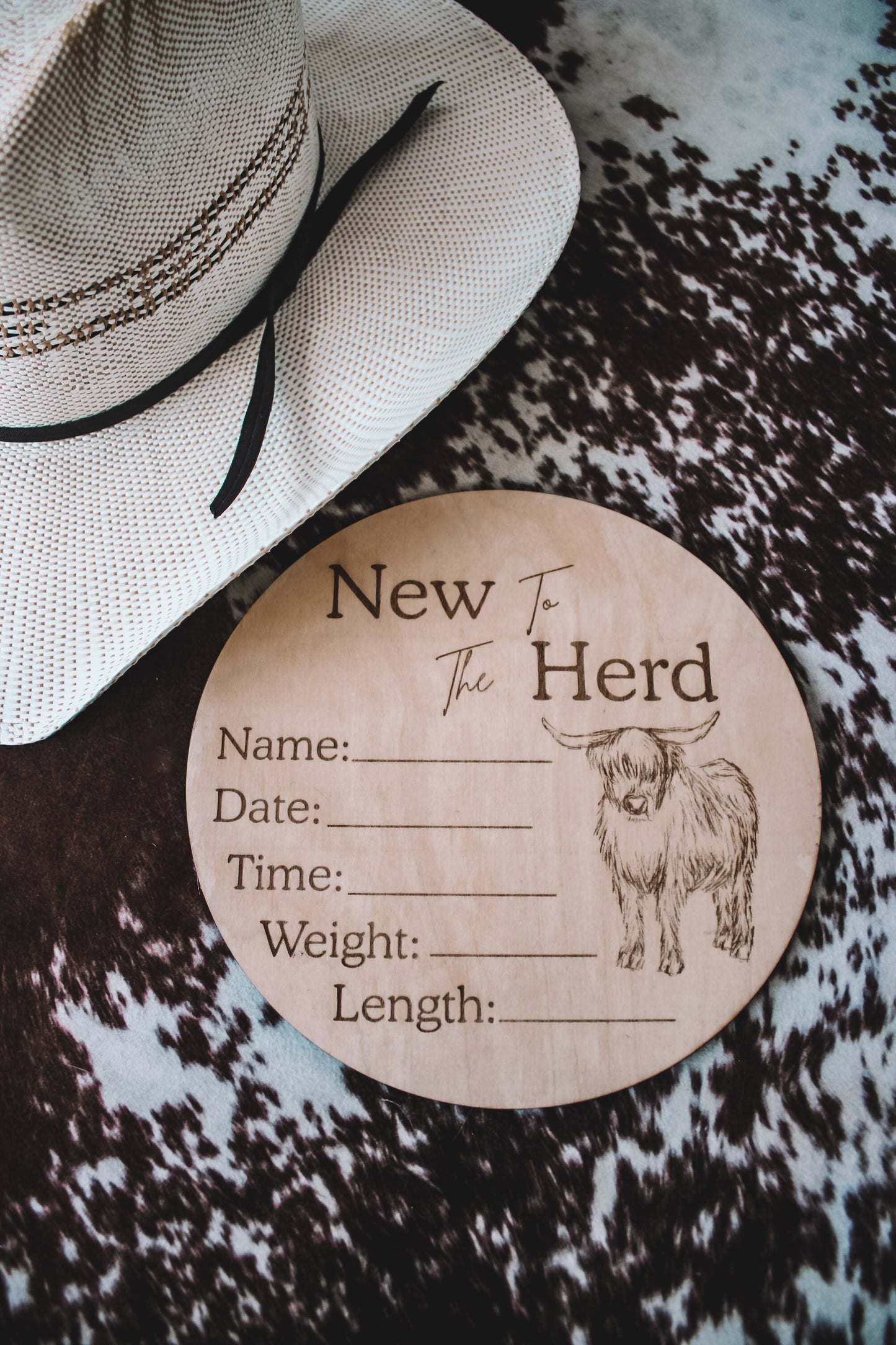 New to the Herd Birth Stat Sign